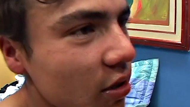 Cumswapping Latin twink drilled in ass by stud