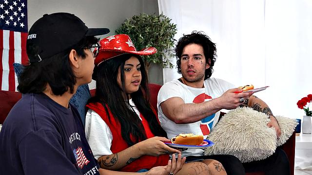 cadet Khloe Part 3: Memorial Day her Way