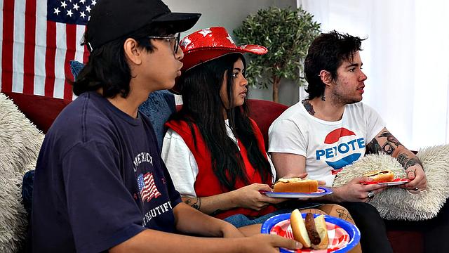 cadet Khloe Part 3: Memorial Day her Way