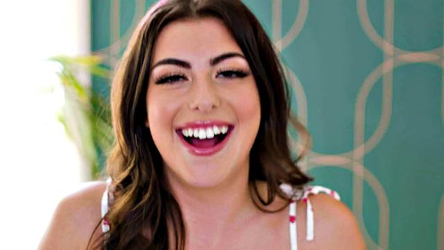 UP CLOSE - Delicious Naturally Stacked Brunette Ritchie Loves Being ROUGH DOMINATED!