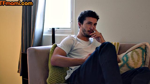 Busty stepmom sharing cock with petite Asian babe