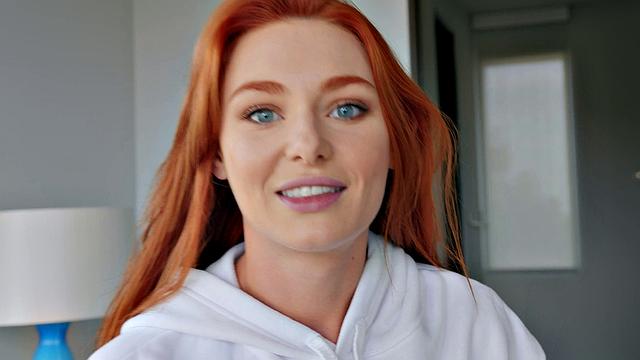 Latina and blonde lesbians explore each other's bodies in hot bedroom action