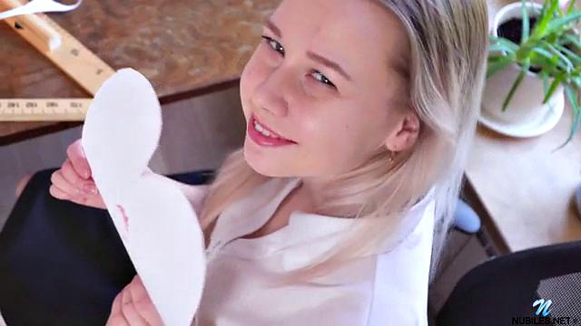 Seductive School Student