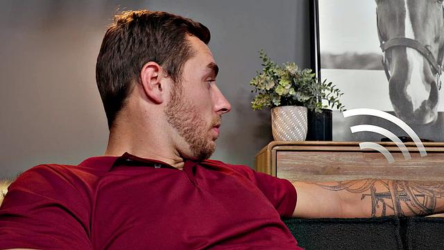 Sulky Latino Hunk Fucks BF During Phone Interview - Carter Woods, Damien Cruz - NextDoorStudios