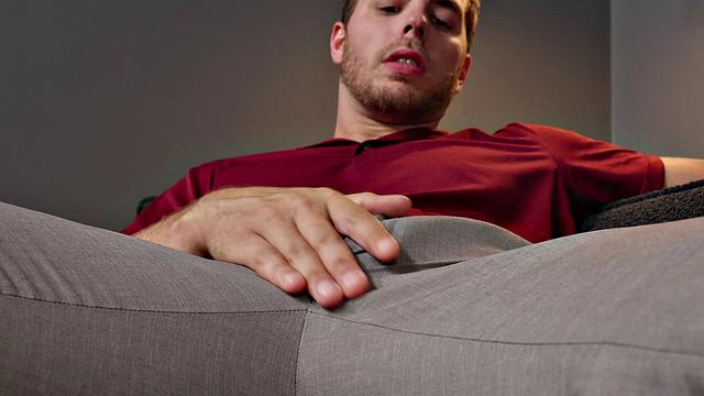 Sulky Latino Hunk Fucks BF During Phone Interview - Carter Woods, Damien Cruz - NextDoorStudios