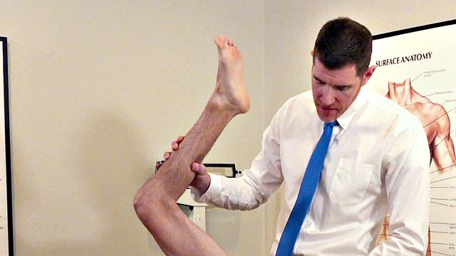 Tiny skinny amateur analyzed by big doctor