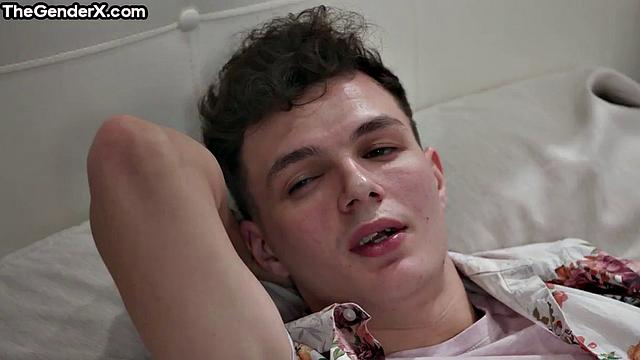 Naughty Trans babe gets destroyed