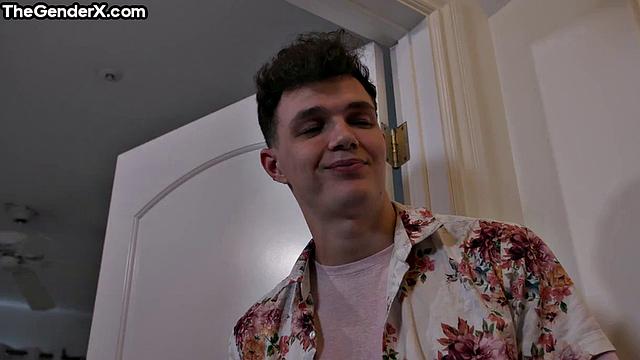 Naughty Trans babe gets destroyed