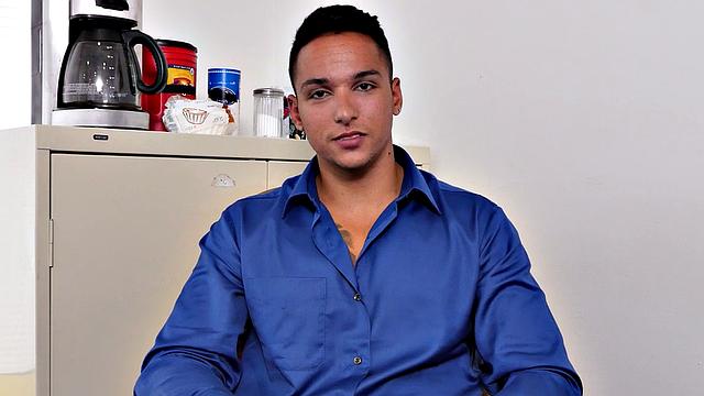 Kinky boss enjoys getting his ass and rimmed by three horny employees on the sofa