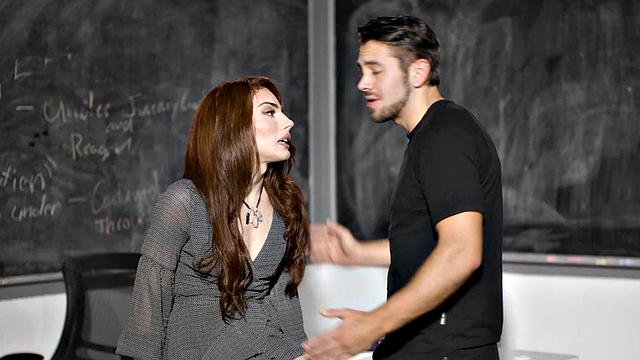 TRANSFIXED - College Jock Dante Colle Has Affair With Trans Teacher Ariel Demure