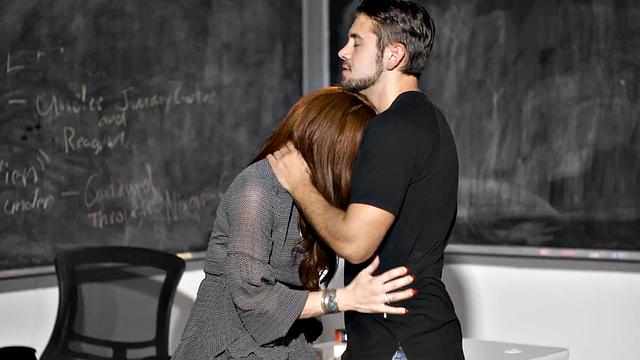 TRANSFIXED - College Jock Dante Colle Has Affair With Trans Teacher Ariel Demure