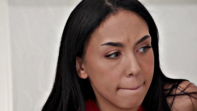 ADULT TIME - Curious Teen Bianca Catches Stepmom Danielle Renae CHEATING And Stays To Watch!