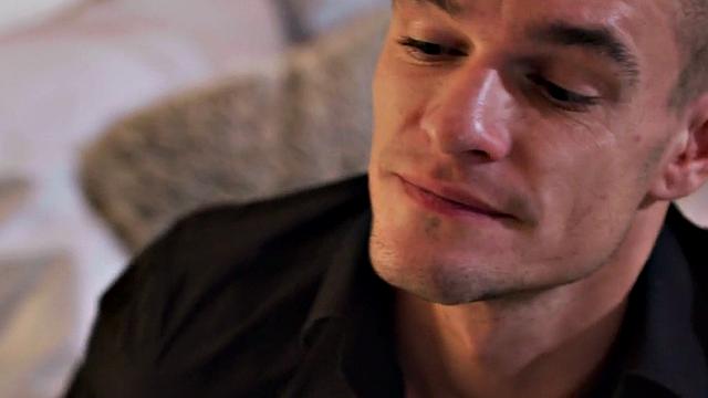 Glamorous escort spoiling customer in hotel room