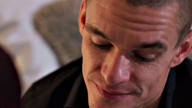 Glamorous escort spoiling customer in hotel room