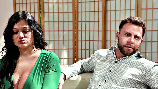 DEVILS FILM - Steamy Threesome With Hot Couple And Their Sexy Neighbor Vic