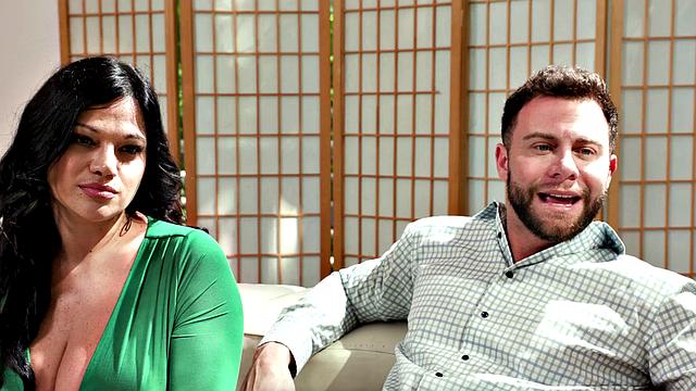 DEVILS FILM - Steamy Threesome With Hot Couple And Their Sexy Neighbor Vic