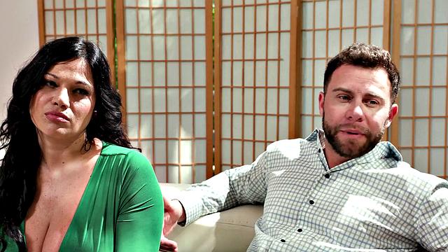 DEVILS FILM - Steamy Threesome With Hot Couple And Their Sexy Neighbor Vic