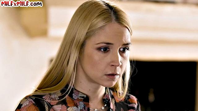 Big-titted blonde lesbiand scissoring