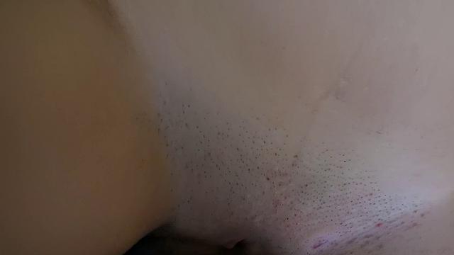 A hot brunette take a deep, hard fuck and a hot lick in her ass in POV reality video