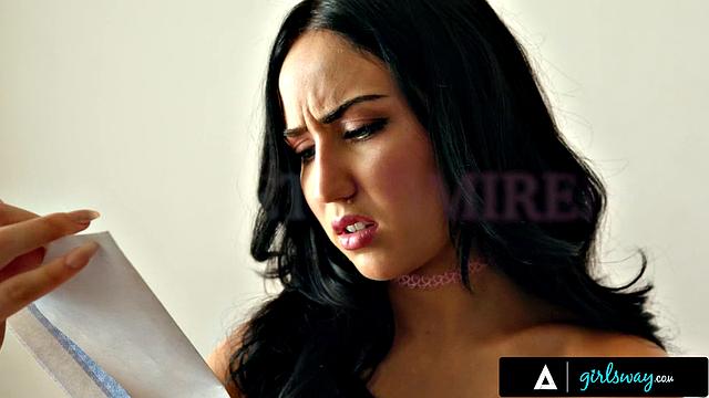 GIRLSWAY - Jade Baker Gets Secret Love Letter Then Discovers It's From Bestie Kenzie Reeves