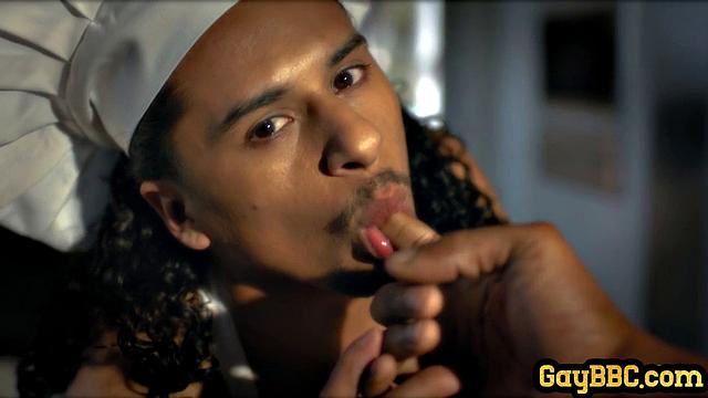 Cute Latino analfucked by horny BBC