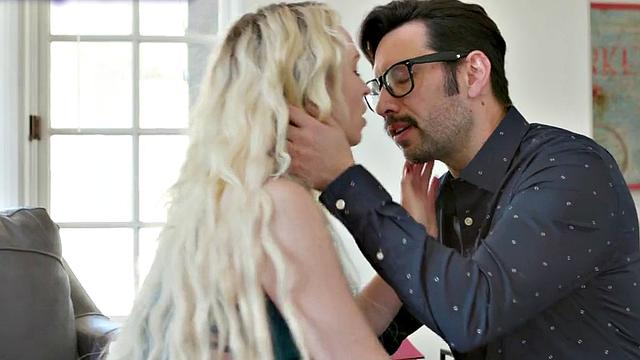 Greedy babe with medium boobs fucked in her hairy pussy