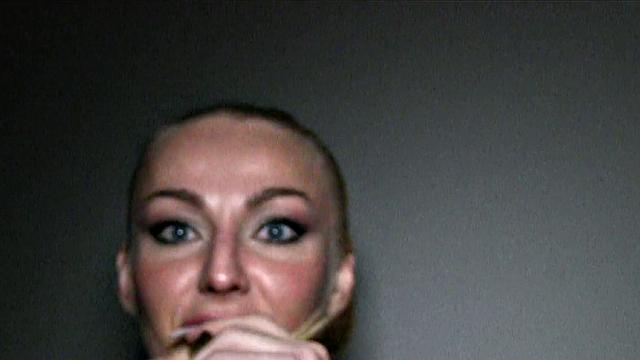 Public stairwell babe gets her ass drilled in POV with a smile