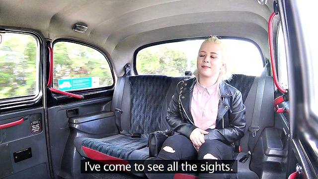 Shy blonde teen with natural tits gets fucked hard in reverse cowgirl and cowgirl positions