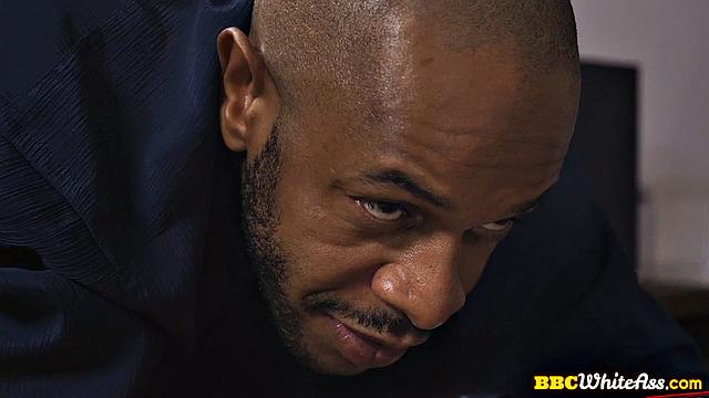 Cockhungry ink babe assfucked by Black Cock