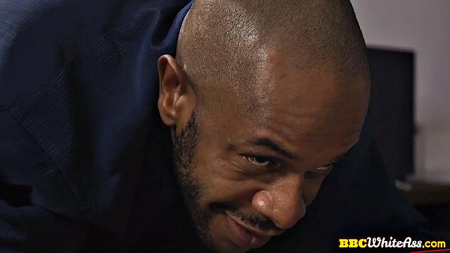 Cockhungry ink babe assfucked by Black Cock