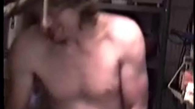 Jimmy strips down and gets fucked hard on the job