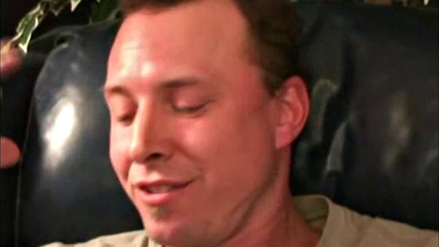 This tall, handsome and wonderfully built hairy man claimed, from the very beginning, he was straight. He also said he loves anal, although he's never had anal with another man.