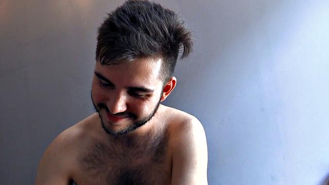 Real straight guy riding gay cock before finishing with HJ