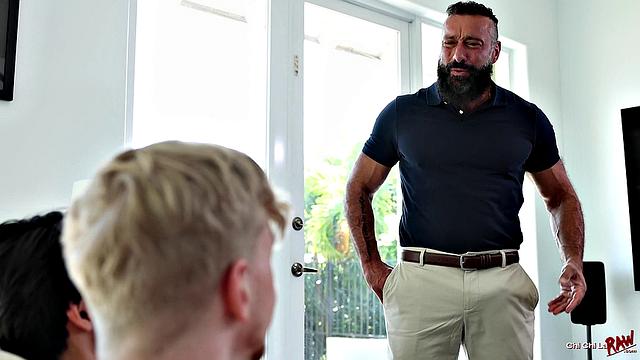 Dad Catches Them In the Act! - Alex Tikas, Aaron Perez & Jesse Stone