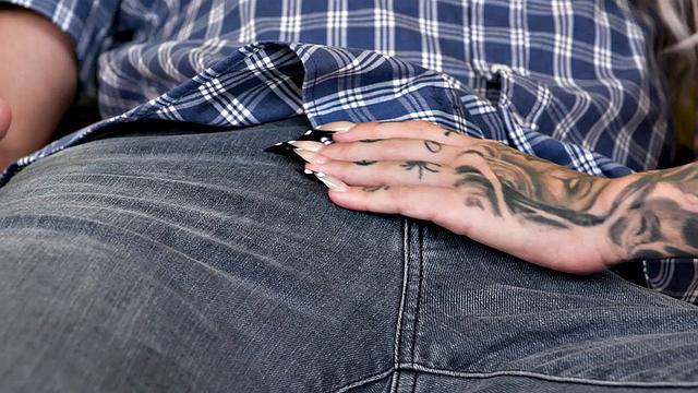 OUT OF THE FAMILY - Hot Tattooed Babe Chantal Danielle Gets Pussy Pounded By Stepcousin