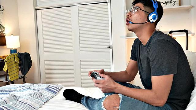 Sexy stepmom fucks with stepson in missionary after blowjob