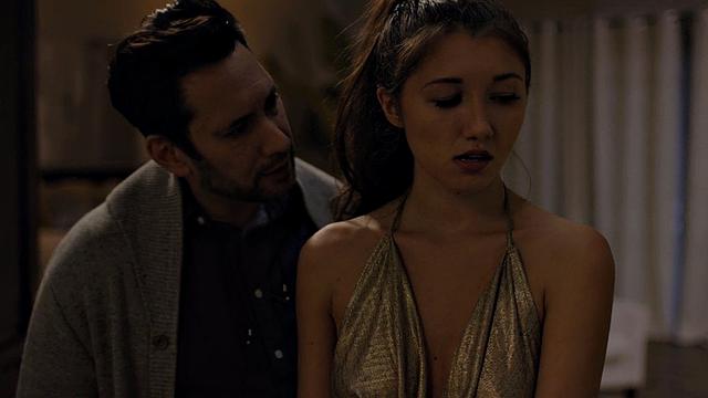 Glamour stepdaughter riding stepdad after pussylicking