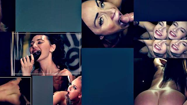 GloryholeSecrets - Hot Inked Redhead Loves Deepthroating Cocks At The Gloryhole