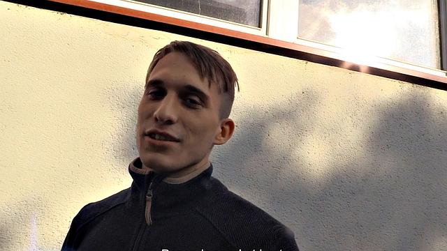 Euro stud picked up bareback fucked in POV for cash