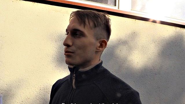 Euro stud picked up bareback fucked in POV for cash