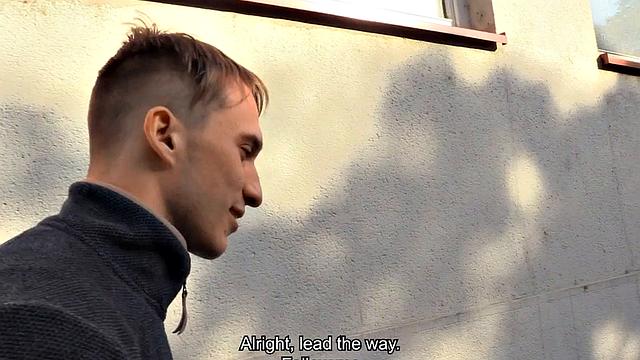 Euro stud picked up bareback fucked in POV for cash