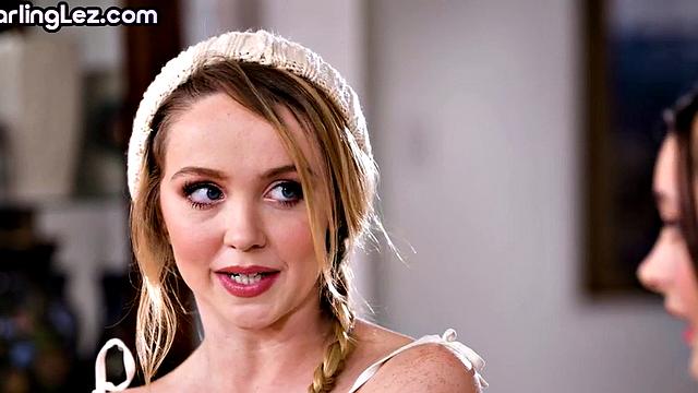 Pussylicked dyke pleasing BFF in 69 pose before fingering