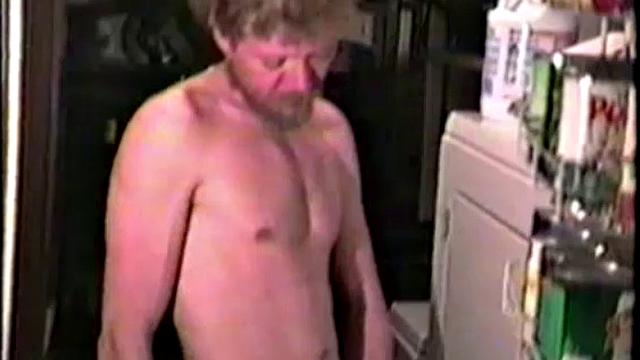 mark strips down and shows off his hard cock for the camera