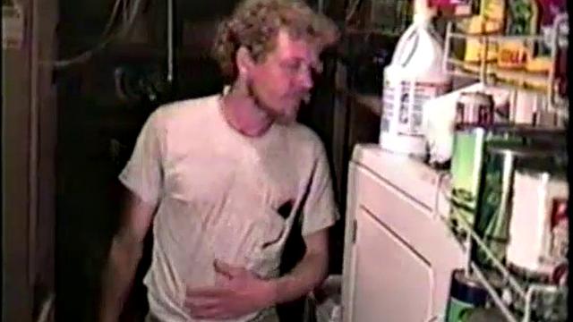mark strips down and shows off his hard cock for the camera