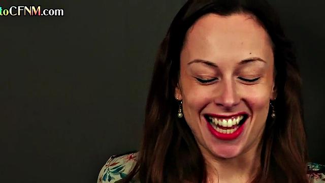 Classy British ladies in skirt n heels suck in group BJ