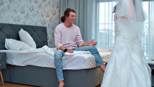 BRIDE4K. Wedding guests are shocked with a video of the gorgeous bride