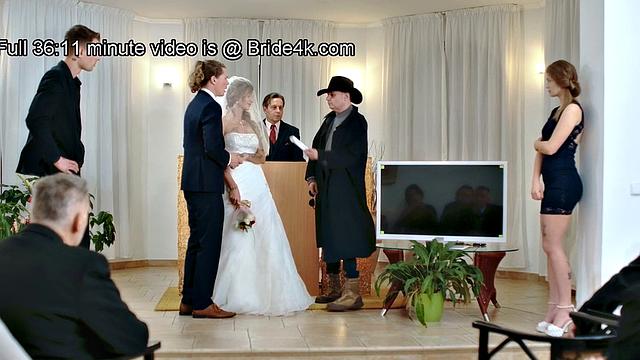 BRIDE4K. Wedding guests are shocked with a video of the gorgeous bride