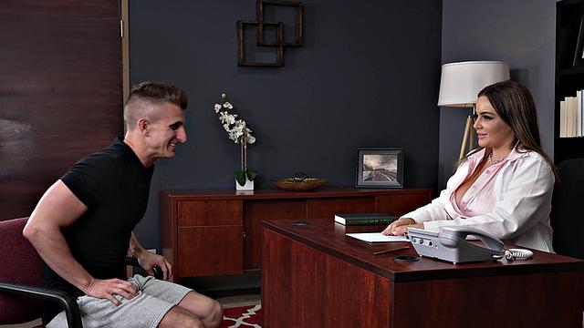 GIRLSRIMMING - Wet rimming at the clinic with busty milf Natasha Nice