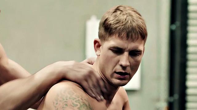 Facial stud bareback fucked by stepbro on work