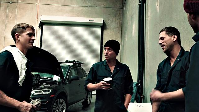 Facial stud bareback fucked by stepbro on work